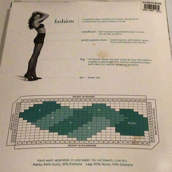 New knee high & sheer dot pantyhose - Picture 5 of 6